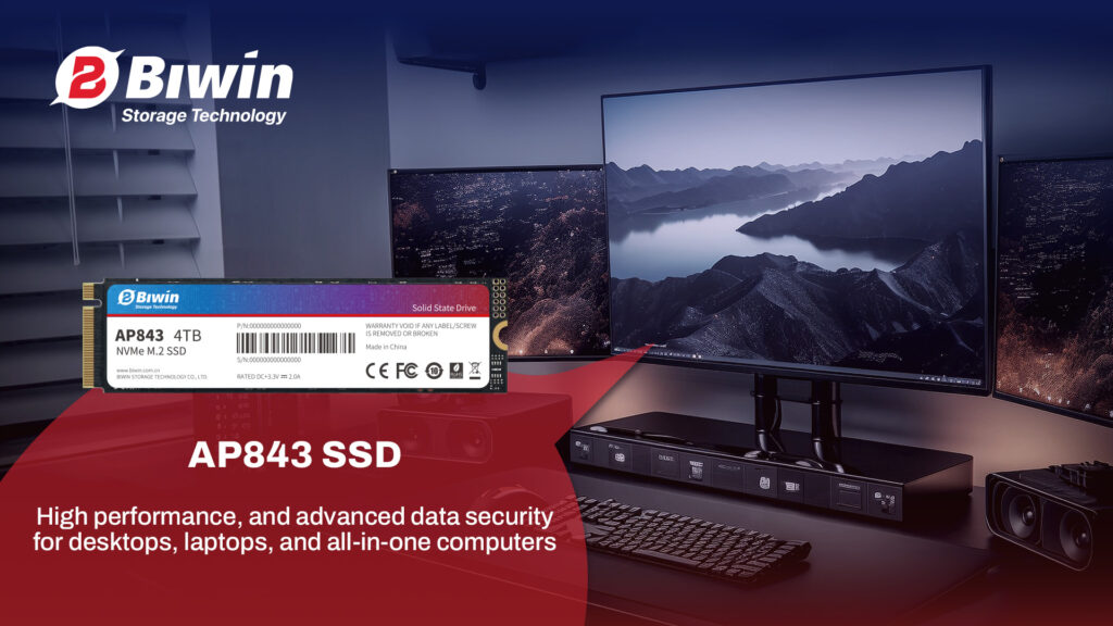BIWIN AP843 PCIe SSD