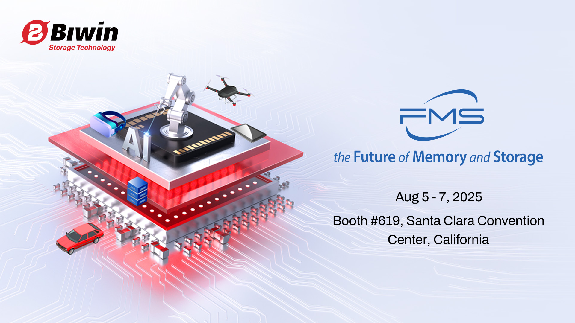 BIWIN at FMS 2025: Driving Industry Excellence in Storage Solutions